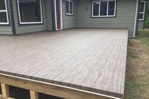 Vinyl Decking Product - Wood Plank Pattern