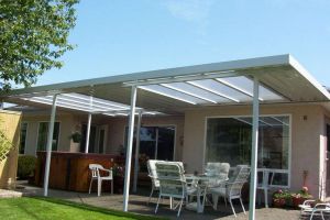 Aluminum and Glass Patio Cover | Castle Decks & Aluminum Products